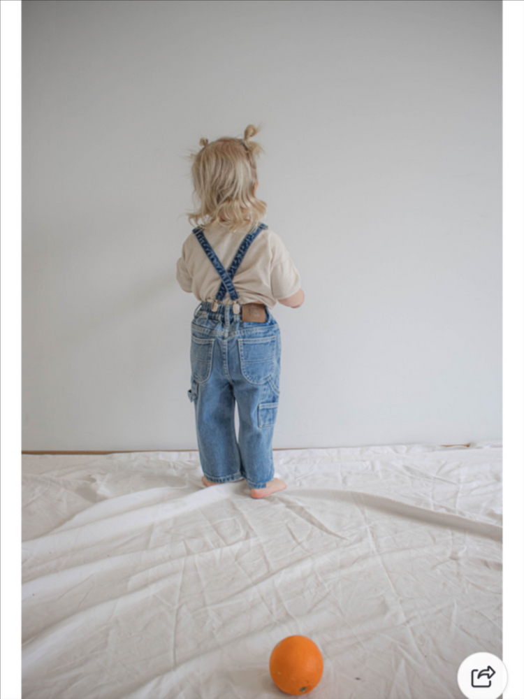 새상품급) 트윈콜렉티브 카펜터진 멜빵바지 4 이미지