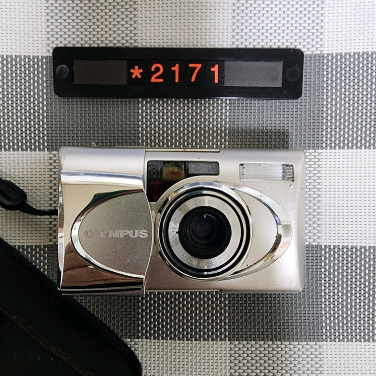 올림푸스 뮤 V 필름카메라 파우치포함 이미지