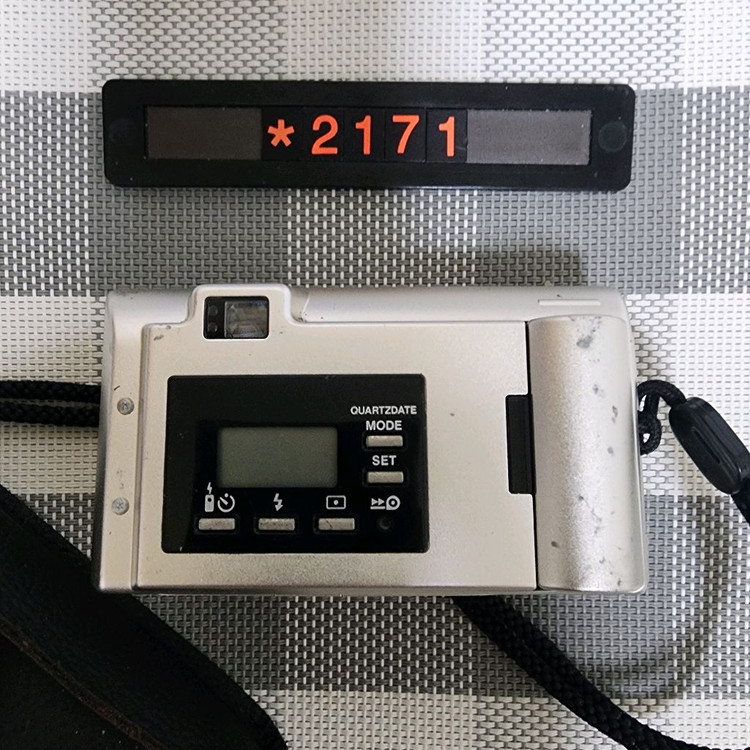 올림푸스 뮤 V 필름카메라 파우치포함 이미지