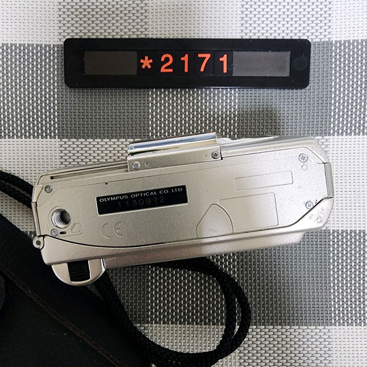 올림푸스 뮤 V 필름카메라 파우치포함 이미지