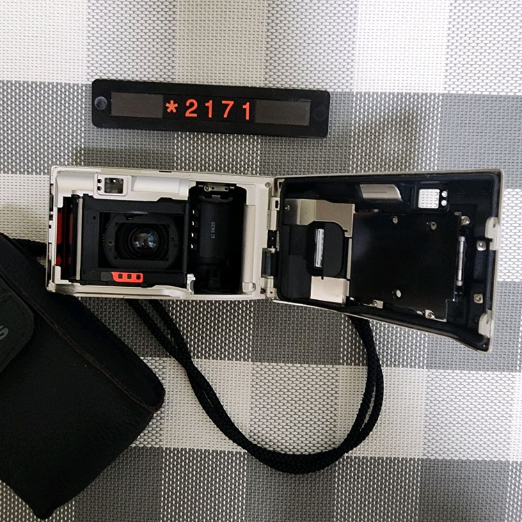 올림푸스 뮤 V 필름카메라 파우치포함 이미지