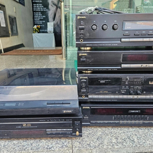 인켈 명기 6단 빈티지 오디오 풀세트 판매합니다 앰프/데크/CDP/EQ/턴테이블 등 이미지