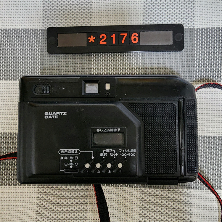 캐논 오토보이 2 데이터백 필름카메라 이미지