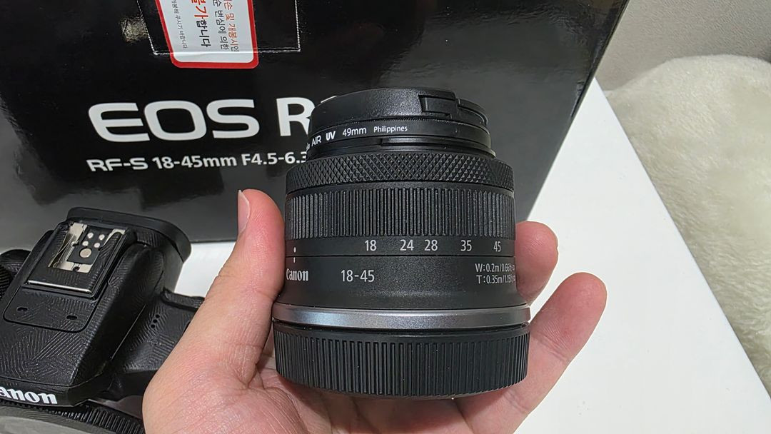 (급처)미러리스 카메라 + RF-S 18-45mm 렌즈 키트 이미지