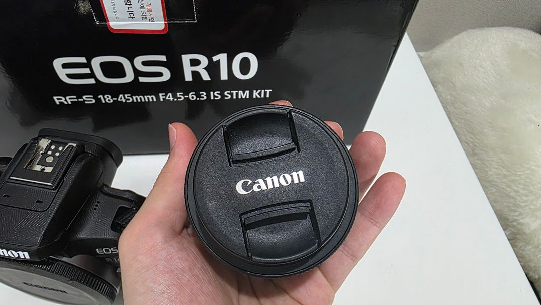 (급처)미러리스 카메라 + RF-S 18-45mm 렌즈 키트 이미지