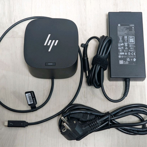 HP 썬더볼트4 G4 도킹스테이션 120W 맥북 윈도우 노트북 썬더볼트4 독 (4K 120Hz 지원) 이미지