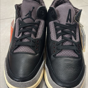 나이키 아 마 마니에르 콜라보 에어조던 3 레트로 로우 블랙 265mm 새상품 이미지