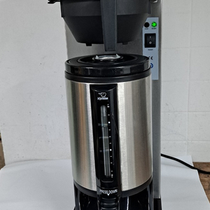 제조사 인증 중고 업소용 드립커피머신 배치 브루 브루어 브루잉 수동급수 DW101 TS 2.5L 커피보온통 포함 이미지