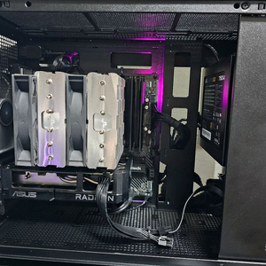 AMD 라이젠7 7700 32GB램 1TB 9060XT 16gb 게이밍본체팝니다 이미지