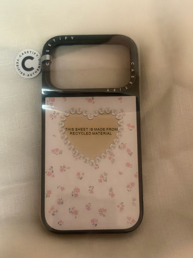케이스티파이 아이폰 17 Pro Pearly Heart 케이스(새상품) 이미지