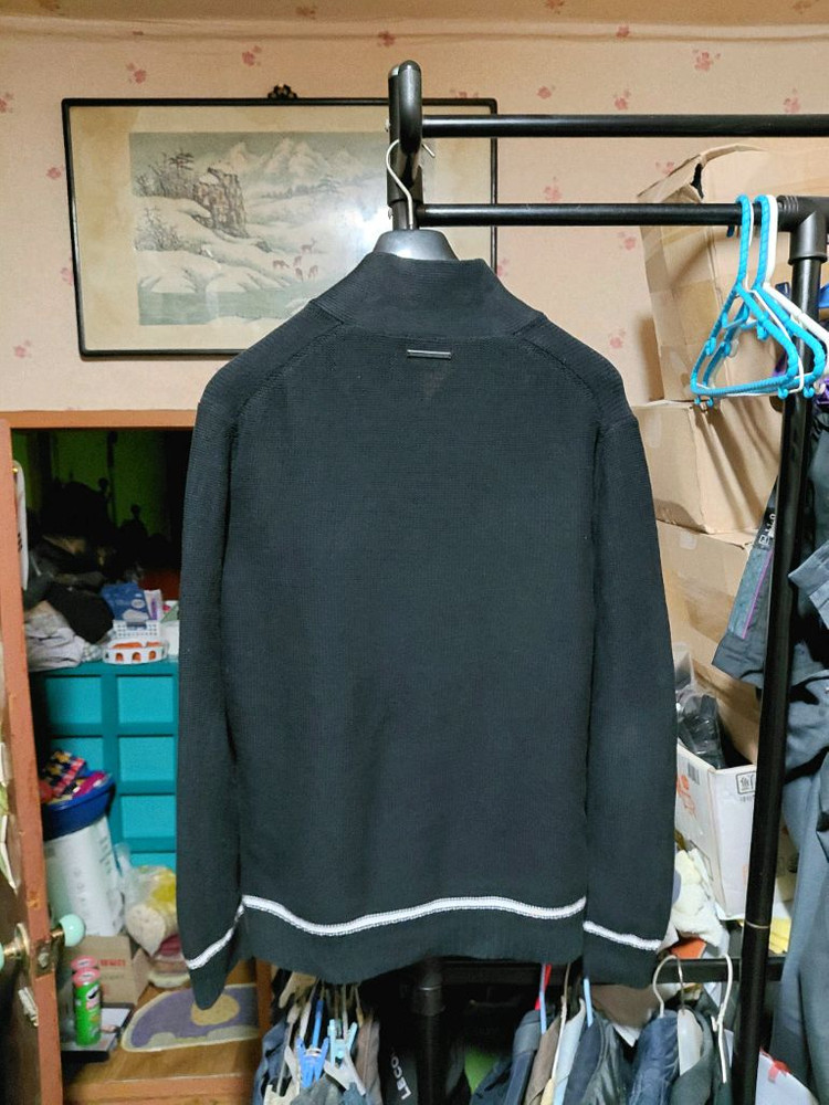 [아르마니익스체인지]코튼 숄카라 스웨터 L사이즈 이미지