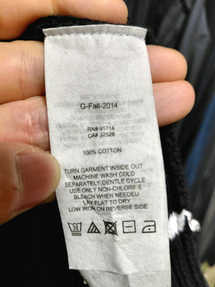 [아르마니익스체인지]코튼 숄카라 스웨터 L사이즈 이미지