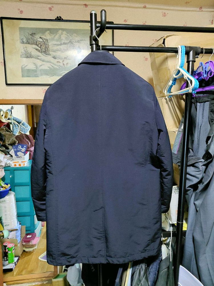 [갤럭시]라이프스타일 패딩 인 퀄팅 트렌치코트100사이즈 이미지