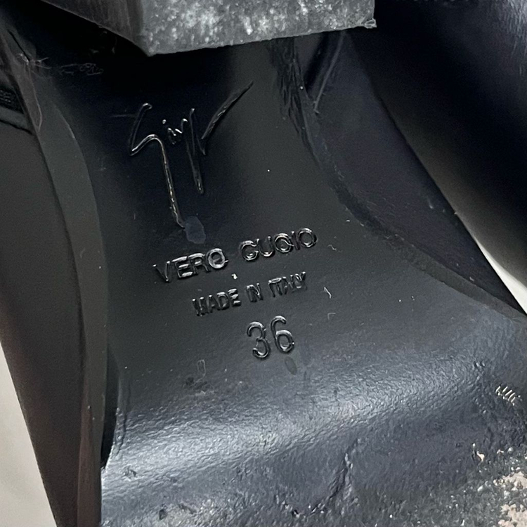 [36(230)] 쥬세페 자노티 VERO CUOIO 이태리 수제 앵클부츠 이미지