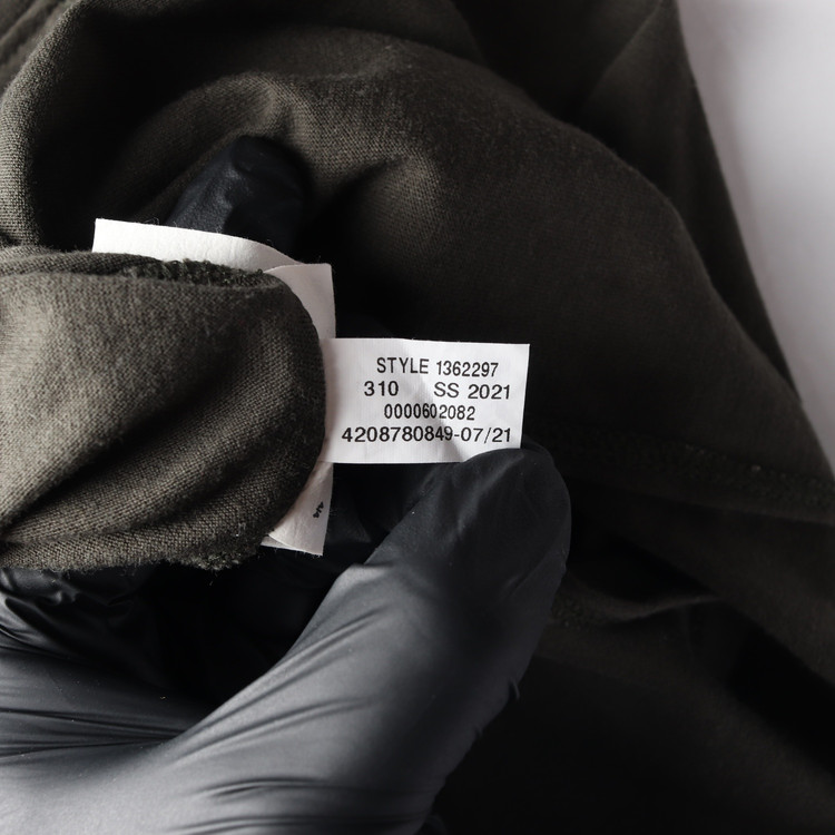 언더아머 그래픽 로고 레글런 긴팔 티셔츠 카키 S 이미지