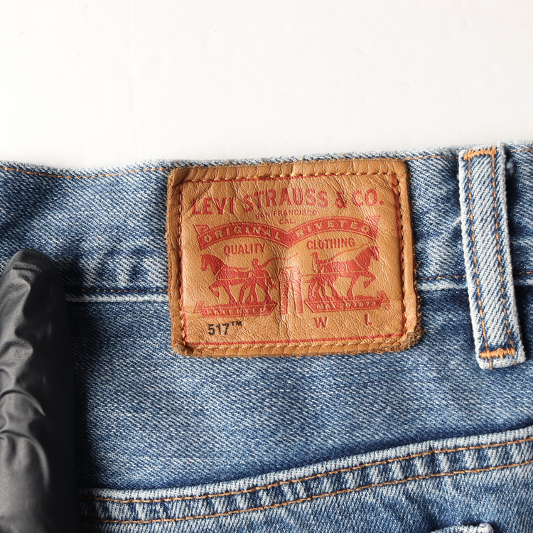 리바이스 571 패치워크 데님팬츠 청바지 W26 이미지
