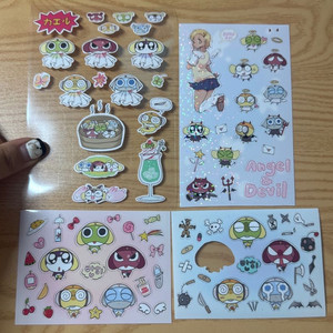 일괄 케로로 다꾸 스티커 양도 이미지