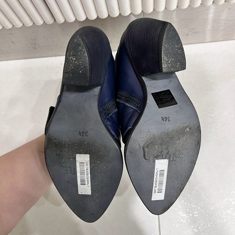 [36.5(235)] 엘디터틀 VERO CUOIO 이태리 수제 앵클부츠 이미지