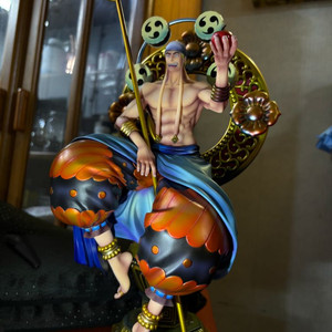 원피스 팝 맥시멈 스카이피아의 신 에넬 피규어 이미지