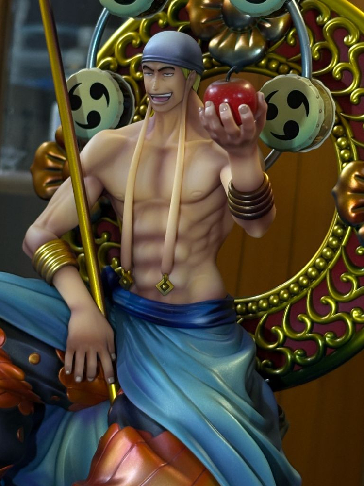 원피스 팝 맥시멈 스카이피아의 신 에넬 피규어 이미지