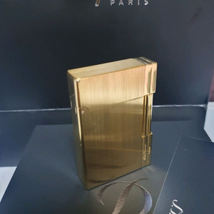[풀세트] 듀퐁라이터 라인2 ca18213 개츠비 브러쉬드 금장 듀퐁 라이타 이미지