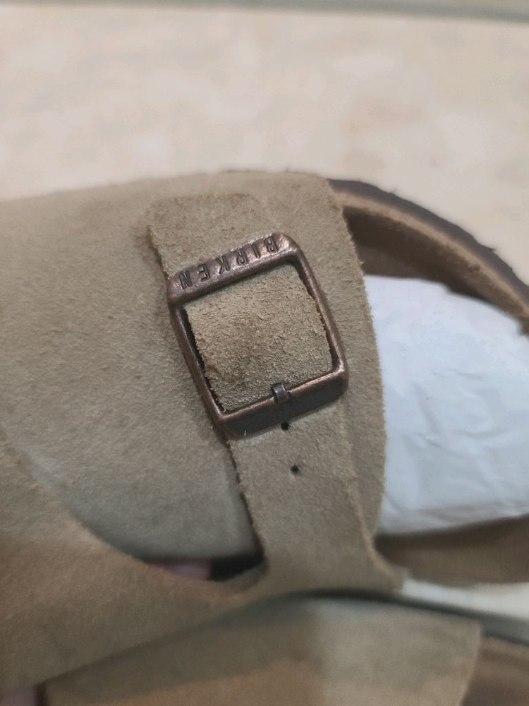 버켄스탁 취리히 스웨이드 여름 샌들 신발 36 230 베이지브라운 이미지