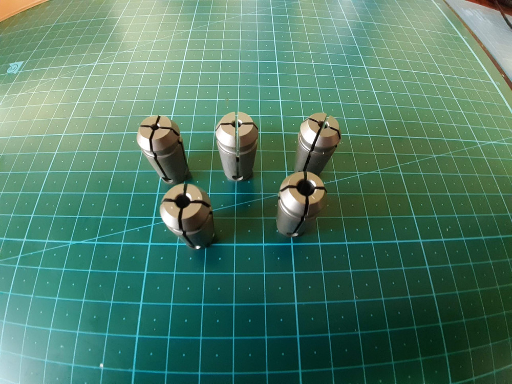 Proxxon FF 230용 콜렛세트 Collet set 이미지