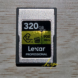 렉사 CFexpress Type A 320GB 골드 이미지