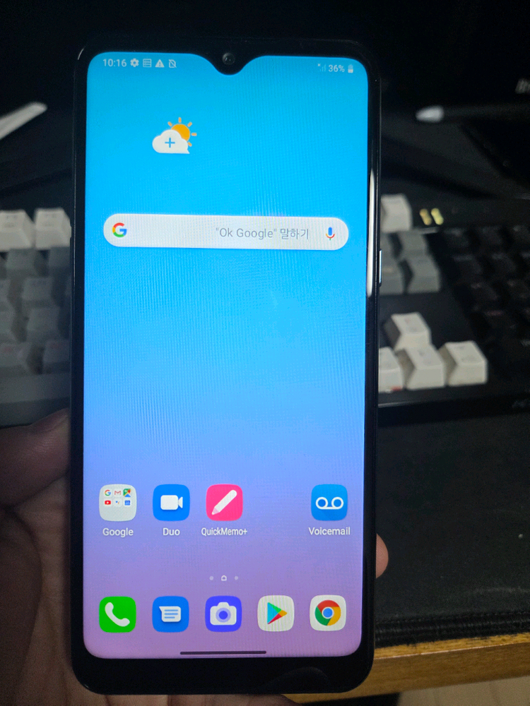 LG 스마트폰 k51 이미지