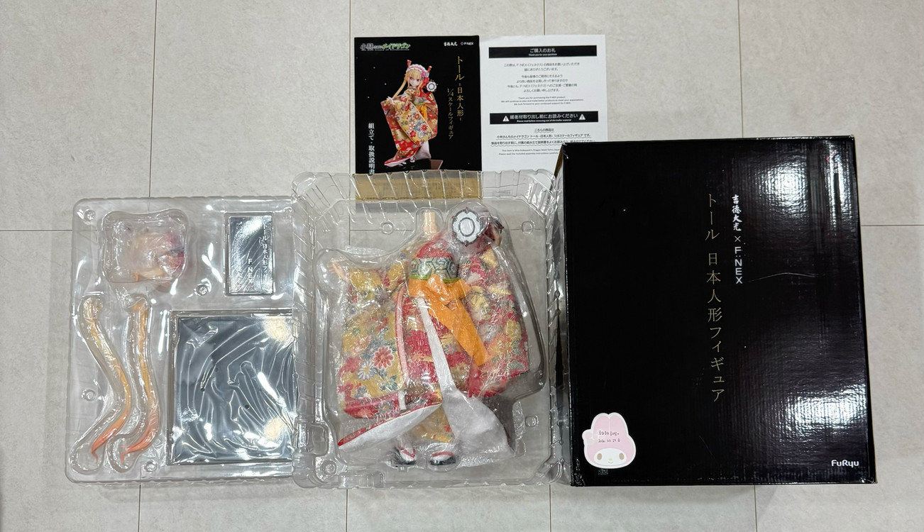 요시토쿠 x 페넥스 1/4스케일 피규어 코바야시네 메이드래곤 칸나, 토르 일본인형Ver. 이미지