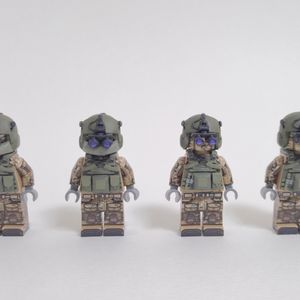 레고 밀리터리 커스텀 여러 피규어 팝니다. 이미지