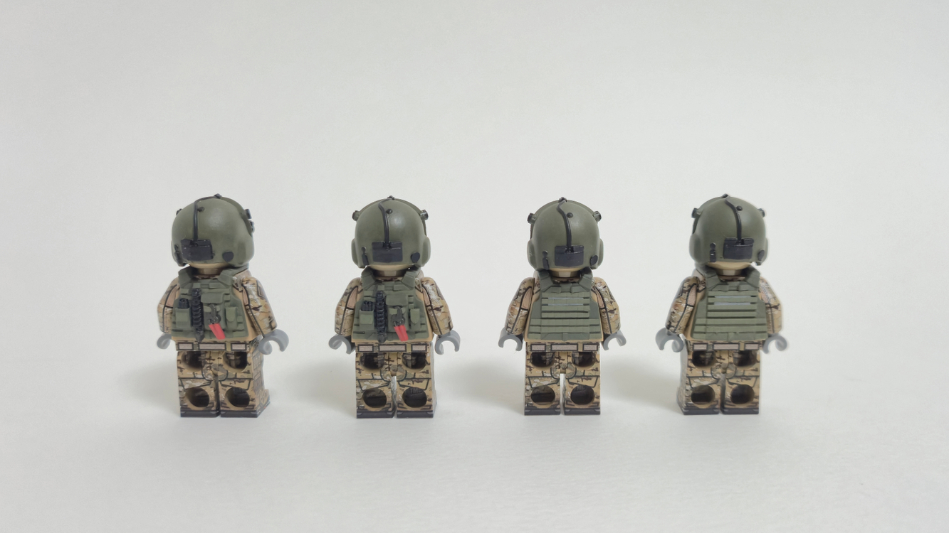 레고 밀리터리 커스텀 여러 피규어 팝니다. 이미지