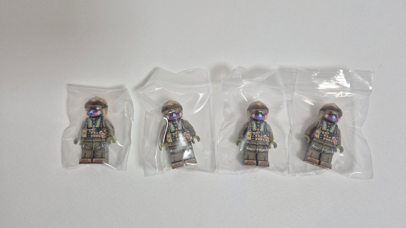 레고 밀리터리 커스텀 여러 피규어 팝니다. 이미지