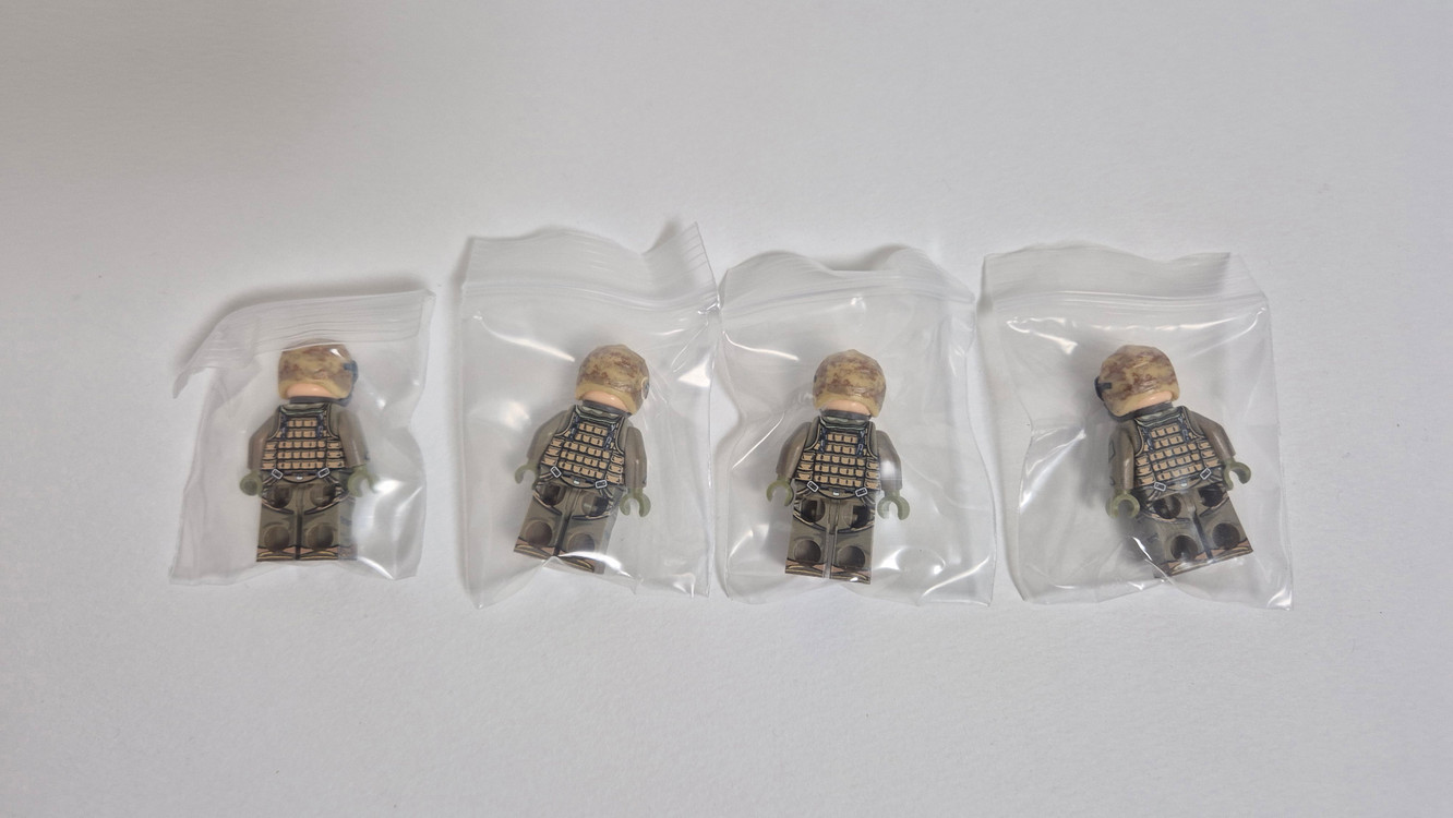 레고 밀리터리 커스텀 여러 피규어 팝니다. 이미지