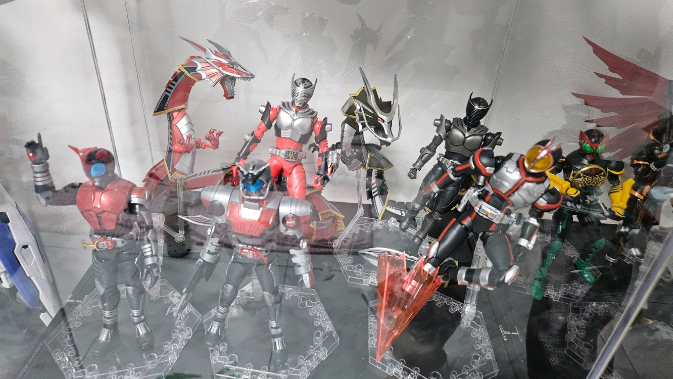 가조립 (피규어라이즈) 가면라이더 프라모델 일괄 판매 이미지