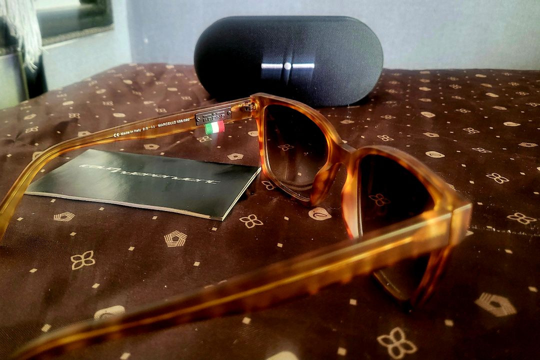 [미사용 새상품] INDEPENDENT - 이탈리아 호피 선글라스 이미지