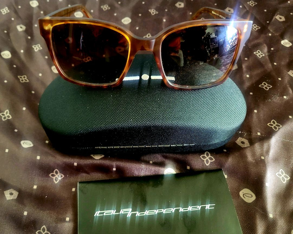 [미사용 새상품] INDEPENDENT - 이탈리아 호피 선글라스 이미지