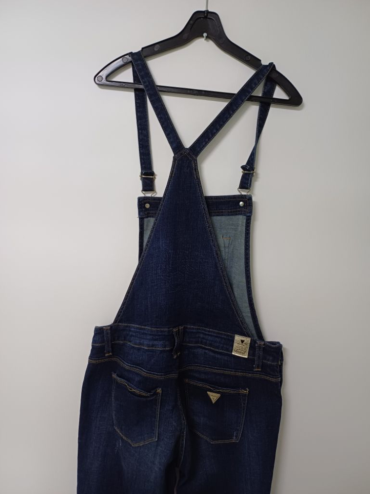 여성 게스 데님 멜빵바지 (새상품급.사방스판28) 이미지