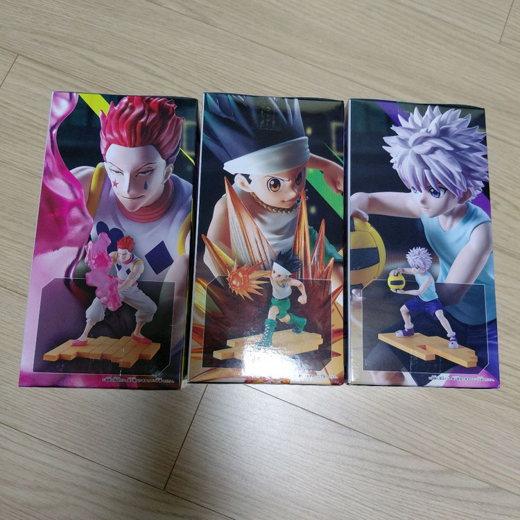 헌터 헌터 곤 키르아 히소카 그리드아일랜드 3종 이미지