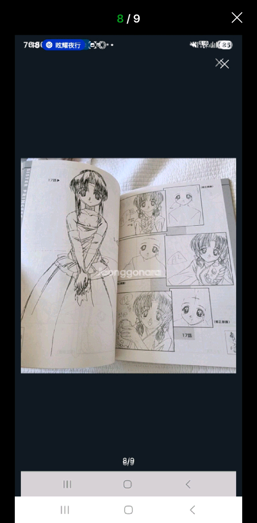 (일본 서적) 애니 시스터 프린세스 일러스트 원화집 (65P) 이미지