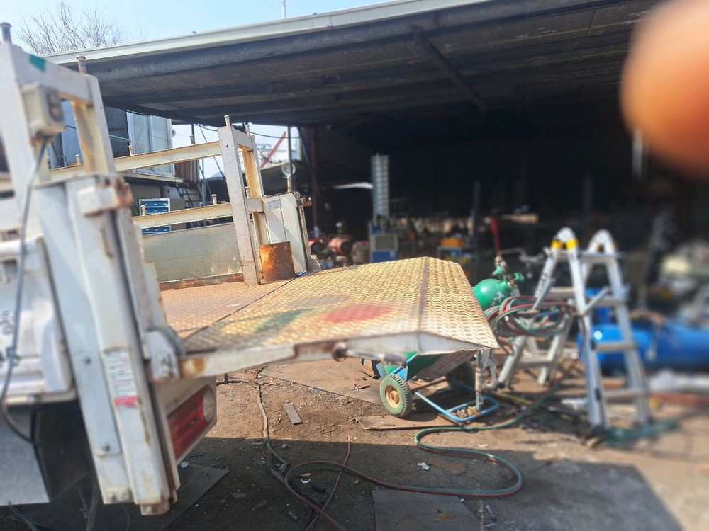 포터2 파워게이트 파워게이터 리프트 리프터 달린 적재함 고리7개짜리 이미지