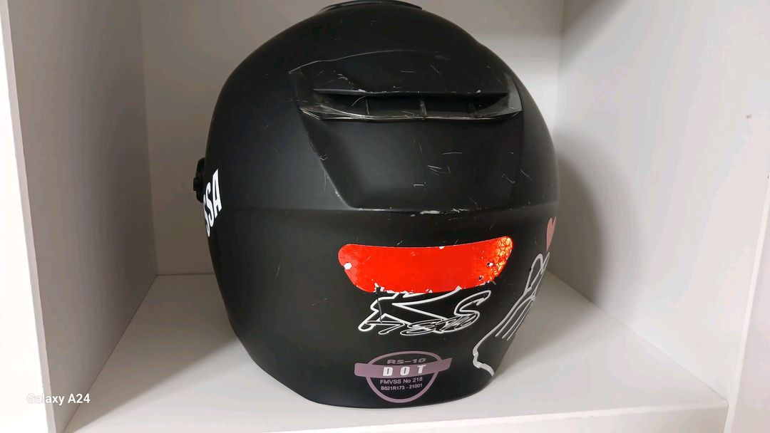 MT-22 RS-10 소두핏 헬멧 오토바이 바이크 전기스쿠터 썬바이저 더블쉴드 오픈페이스(M)실드랑 볼패드가 없어서 이미지