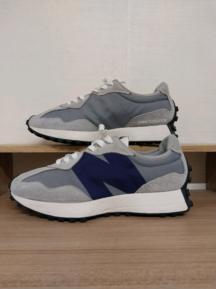 남성 뉴발란스 327 그레이퍼플 운동화 (260) 이미지