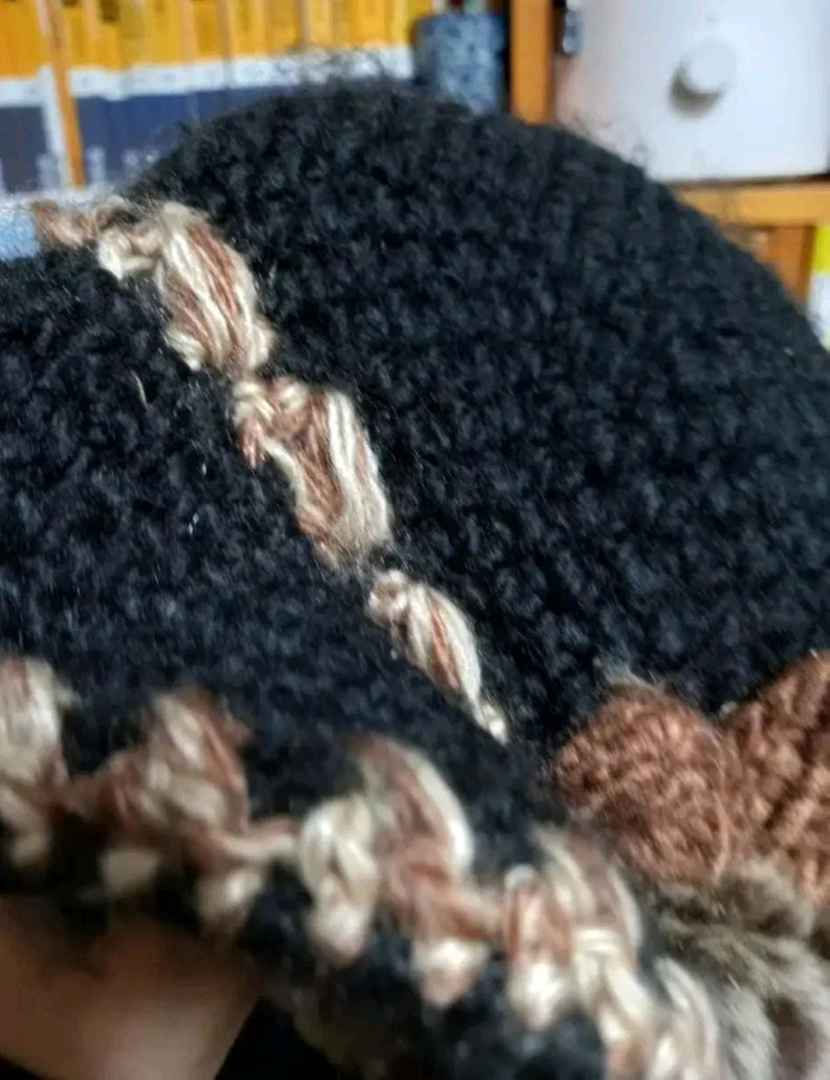 여성 비니 와치캡 겨울 도톰한 기모 패션 니트 모자 이미지