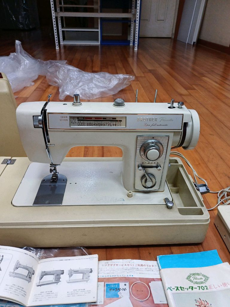 오래된 일제 레트로 브라더 미싱 저렴하게 드립니다~ 이미지