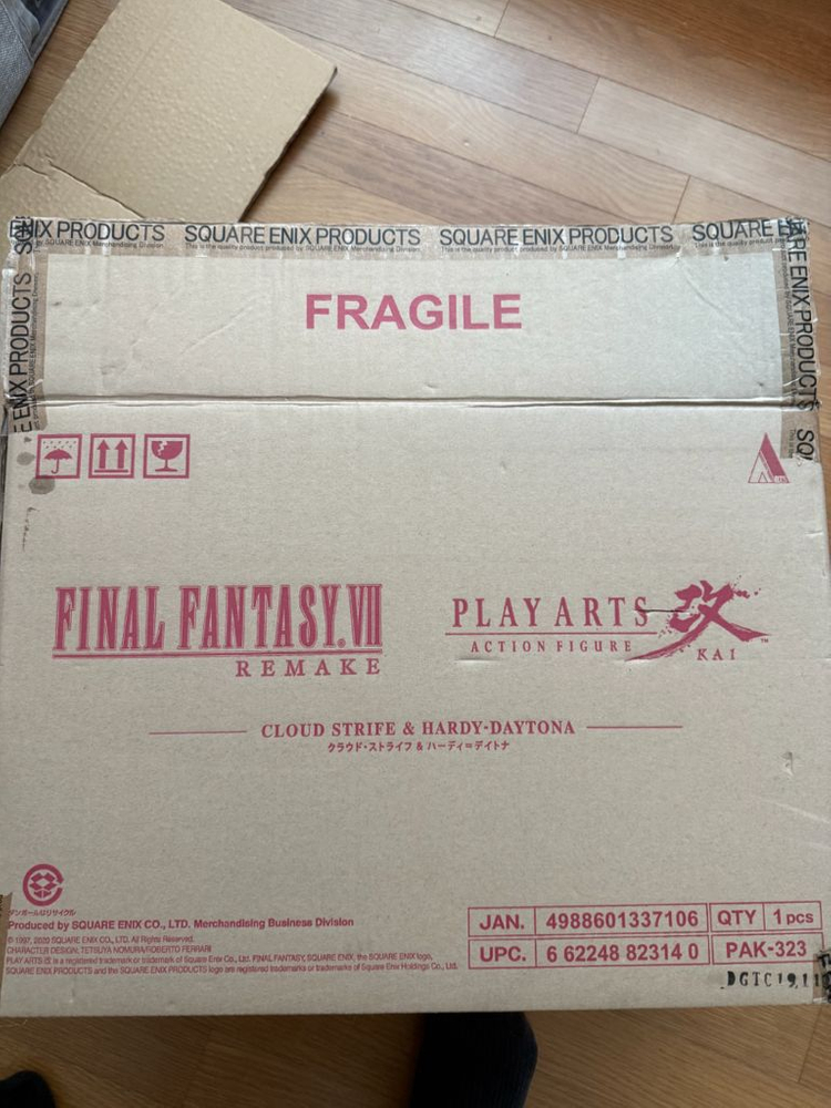 파이널판타지7 리메이크 퍼스트솔져 한정판 피규어 이미지