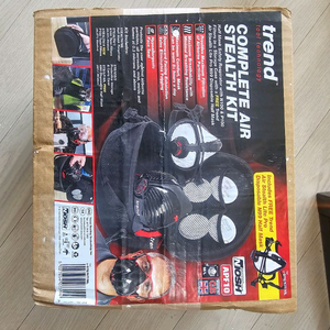 에어스텔스 스텔스킷 풀패키지(M/L 사이즈) 방진 마스크 (미사용) 이미지