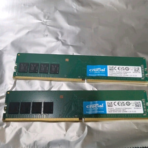 마이크론 크루셜 DDR4 8GB 2X 16GB 3200 팝니다 이미지