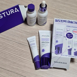 에스트라 리제덤365 스킨 타이트닝 캡슐 세럼 & 크림 일괄 이미지