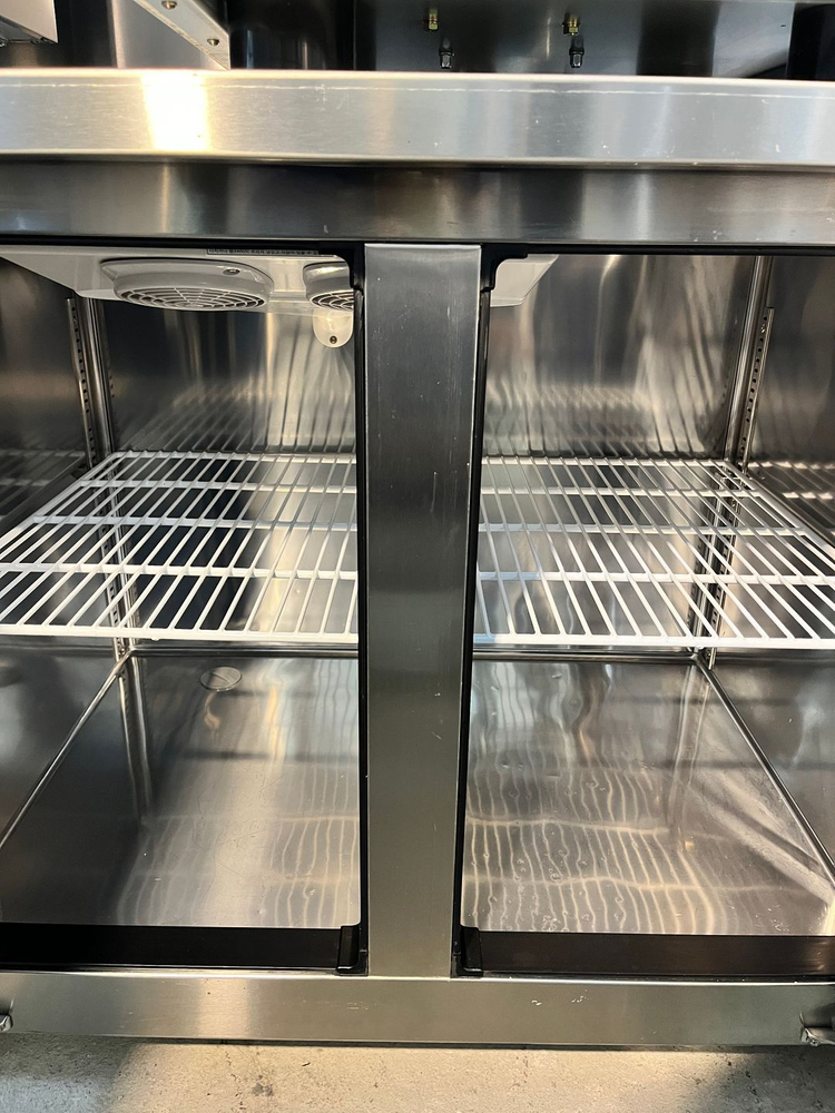 부성 테이블냉장냉동고 1800 에베레스트 간냉식 냉동장고 냉장고 냉동고 반반 올스텐 업소용 카페 이미지